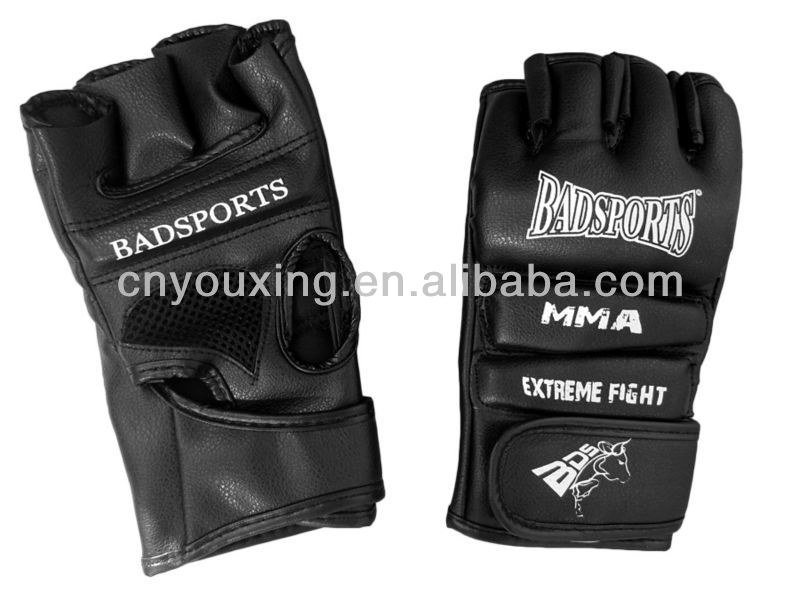 高品質黒mma手袋スポーツ手袋-その他スポーツ用グローブ類問屋・仕入れ・卸・卸売り