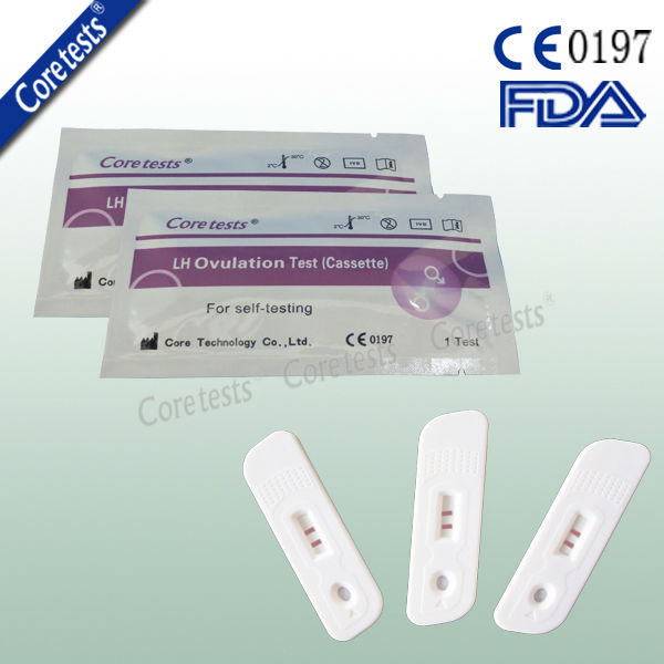 Fda/ce/fsc承認されたワンステップlh排卵検査中流-物理療法機器問屋・仕入れ・卸・卸売り