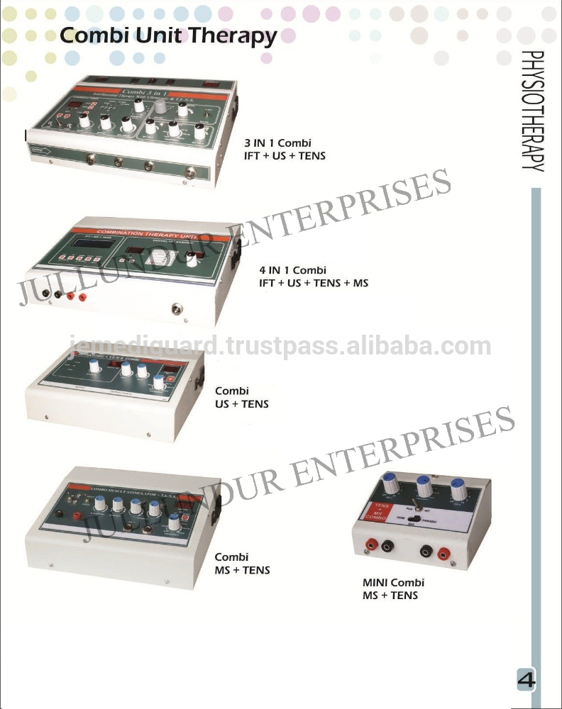 Ift+数十+私達組み合わせの理学療法ユニット( 干渉療法+数十+超音波治療)-物理療法機器問屋・仕入れ・卸・卸売り