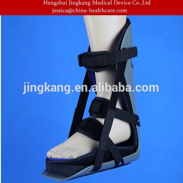 調節可能な足底筋膜炎アンクルブレースサポート背足ドロップ夜間スプリント-物理療法機器問屋・仕入れ・卸・卸売り