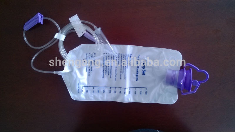 医療pvc1200ＭＬ経腸栄養ポンプ用袋セット-使い捨て可能な婦人科の検査問屋・仕入れ・卸・卸売り