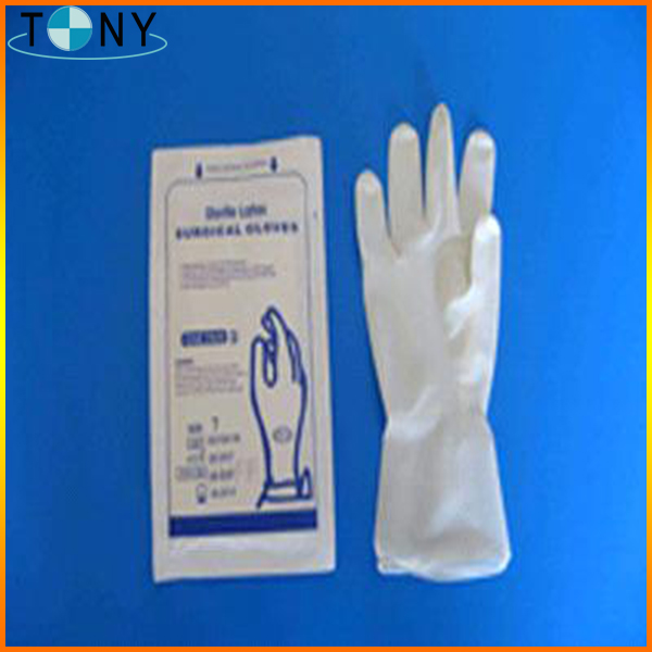 ホワイト使い捨てラテックス操作用の手袋-使い捨て可能な婦人科の検査問屋・仕入れ・卸・卸売り