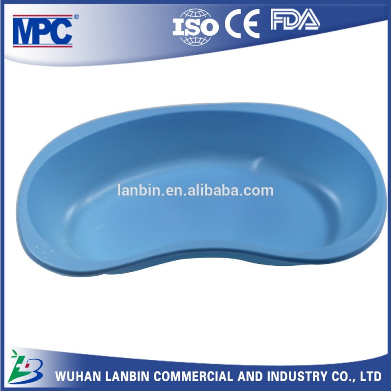 プラスチック製の腎臓トレイ使い捨て無菌病院皿青い色で-管、排水管及び容器問屋・仕入れ・卸・卸売り
