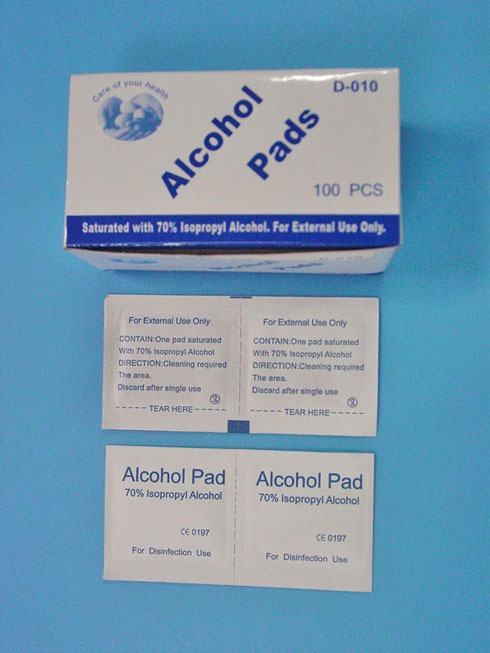 D-010アルコールパッド、-注入及び穿刺の器械問屋・仕入れ・卸・卸売り