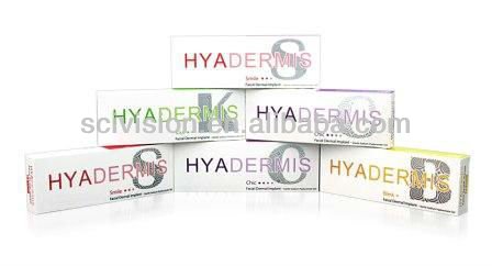Hyadermis熱い販売クロス- リンクされているヒアルロン酸ゲル充填剤を注射しわ顔用-注入及び穿刺の器械問屋・仕入れ・卸・卸売り