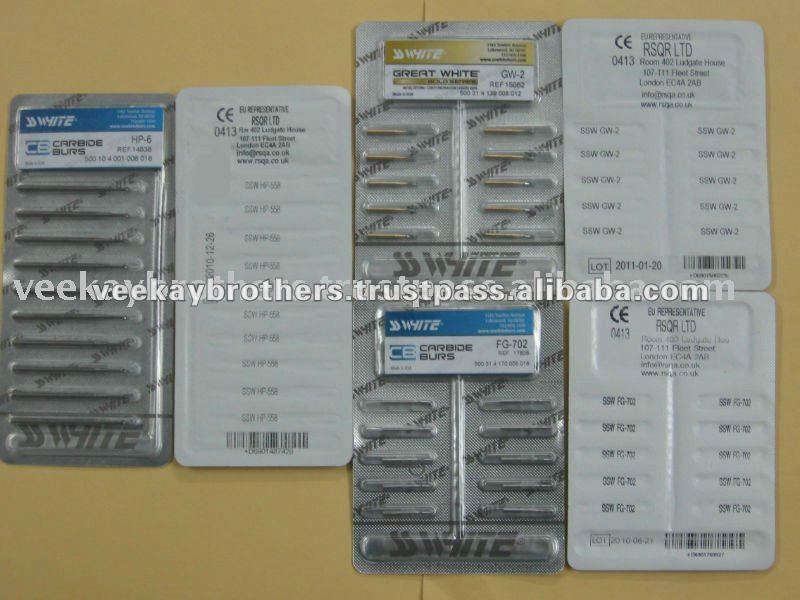 ssホワイトカーバイドburs-歯科外科手術用の器具問屋・仕入れ・卸・卸売り