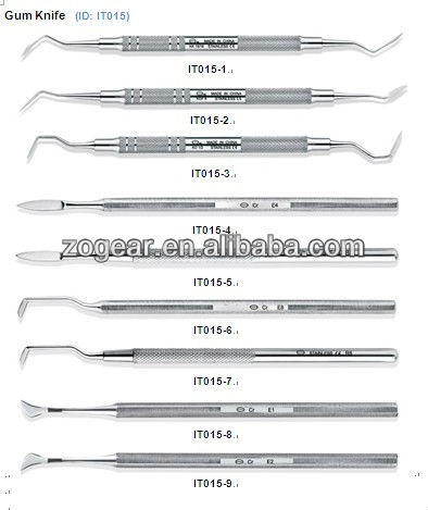 ナイフステンレス鋼ガム/歯科器具-他の歯科装置問屋・仕入れ・卸・卸売り