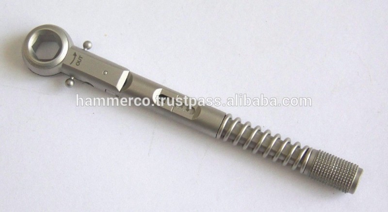 歯科インプラントトルクレンチ10〜40ncmdemta6.35ミリメートルユニバーサルラチェット; インプラント手術器械-他の歯科装置問屋・仕入れ・卸・卸売り