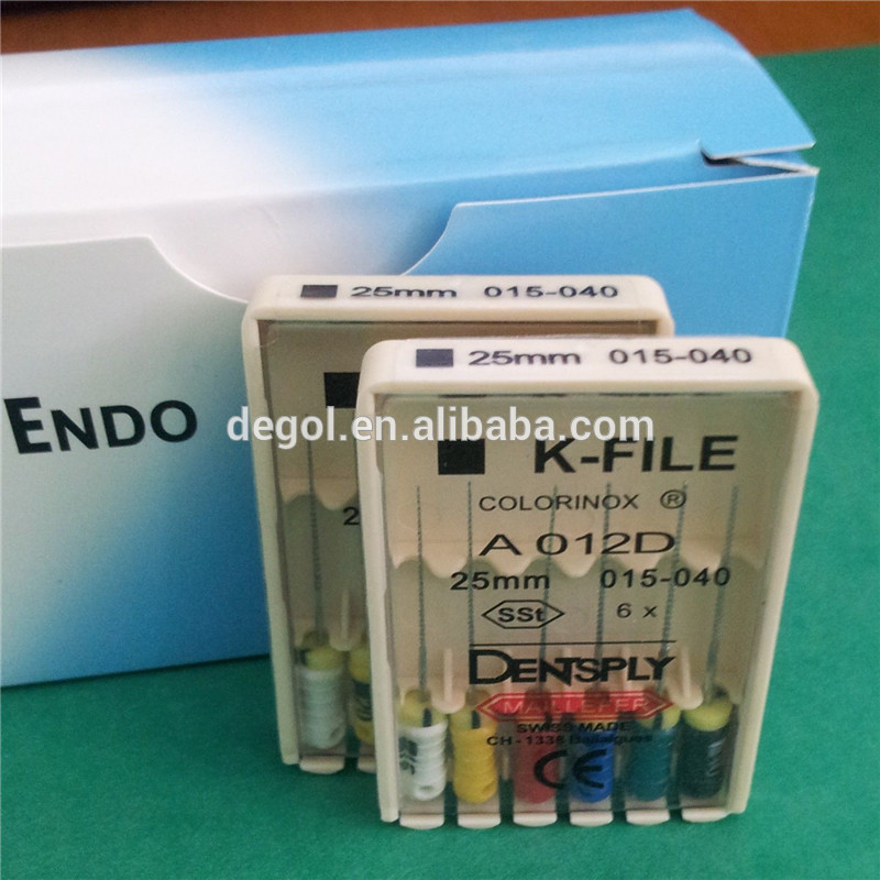 熱い販売の歯科dentsply歯科k個根管ファイル-歯科ドリル及び付属品問屋・仕入れ・卸・卸売り
