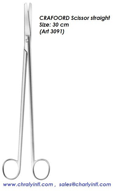 Crafoord30cmストレート( アート3091)-歯科外科手術用の器具問屋・仕入れ・卸・卸売り