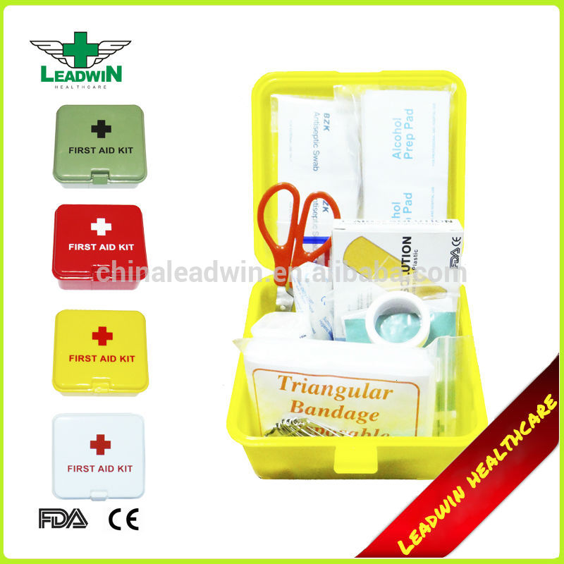 カラフルなプラスチック製の救急箱-救急装置問屋・仕入れ・卸・卸売り