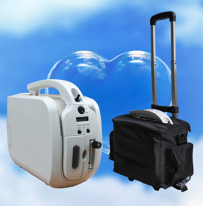 携帯用酸素濃縮器付きトロリーバッグ-検査療法装置問屋・仕入れ・卸・卸売り
