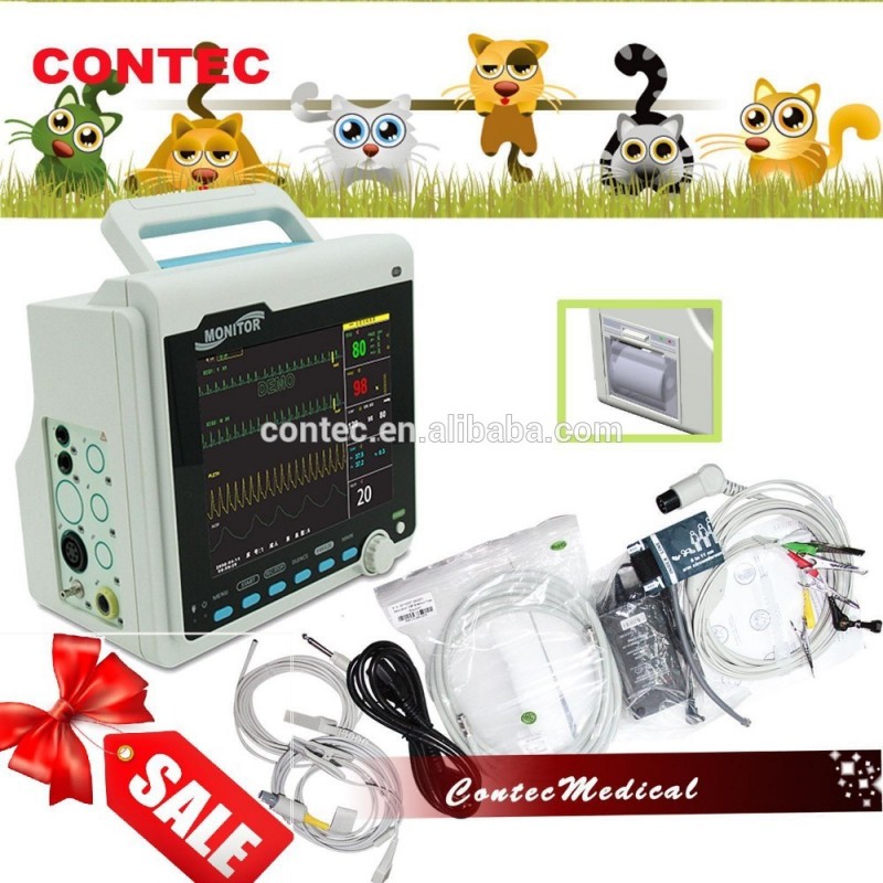 Conteccms6000-vet獣医患者バイタルサインモニター- クリニック動物のモニター-検査療法装置問屋・仕入れ・卸・卸売り