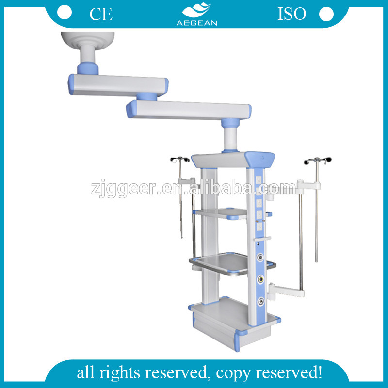 Ag-40h-2ce・isoダブルアーム手術室equipment/機械的な水平surigical柱のペンダント-医学のガス装置問屋・仕入れ・卸・卸売り