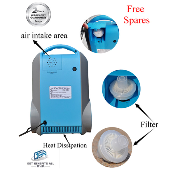 ポータブル充電式2014年酸素濃縮器-呼吸装置問屋・仕入れ・卸・卸売り