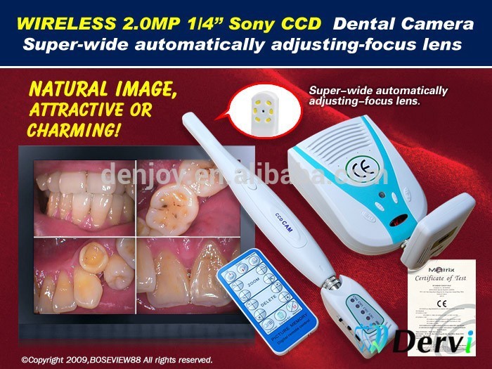 ワイヤレス2.0mp1/4'' sonyccd歯科口腔内カメラスーパー- ワイド自動的に調整- フォーカスレンズ-口頭療法の装置及び付属品問屋・仕入れ・卸・卸売り