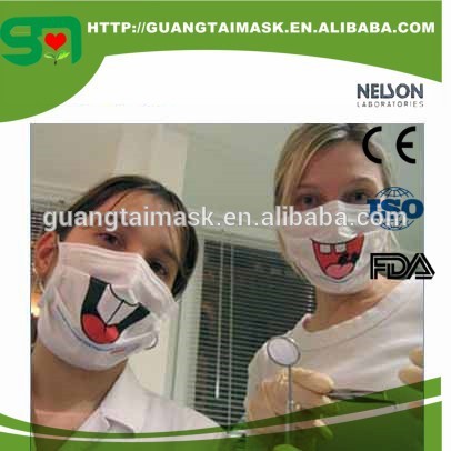 不織布印刷面白いマスク使い捨て医療マスク-材料のためのドレッシングそして心配問屋・仕入れ・卸・卸売り