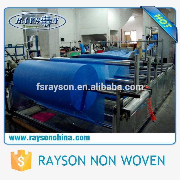中国のブランド製rayson病院peコーティングされたプラスチック製の使い捨てマッサージのベッドカバー-材料のためのドレッシングそして心配問屋・仕入れ・卸・卸売り