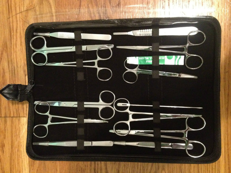 個の基本的な14のセット小手術手術器具キット-外科手術用の器具の基礎問屋・仕入れ・卸・卸売り