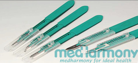 新製品-- 外科ディスポーザブル安全医療メスの刃-外科手術用の器具の基礎問屋・仕入れ・卸・卸売り
