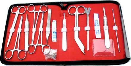 小手術手術器具キット-外科手術用の器具の基礎問屋・仕入れ・卸・卸売り