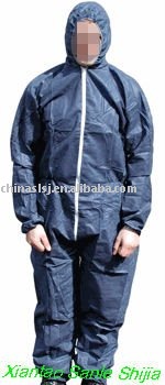 使い捨てpp海軍つなぎ服-材料のためのドレッシングそして心配問屋・仕入れ・卸・卸売り