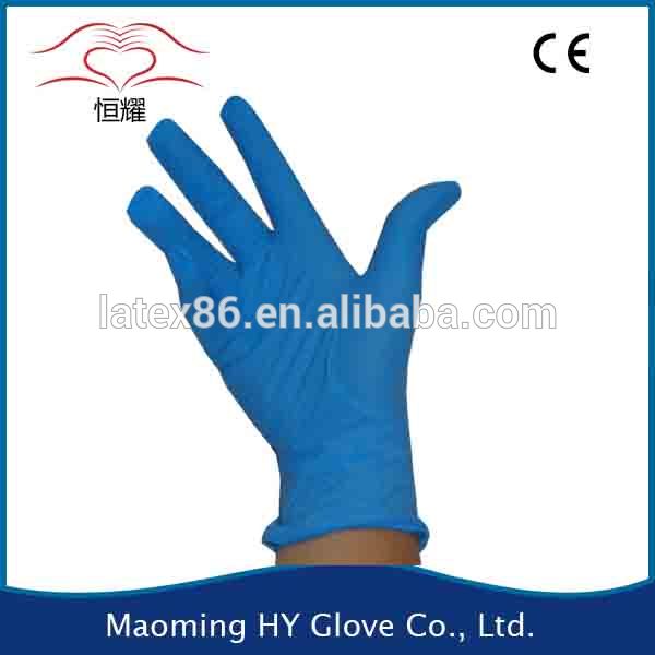 パウダー- フリー以外- 滅菌ニトリル検査用手袋-材料のためのドレッシングそして心配問屋・仕入れ・卸・卸売り