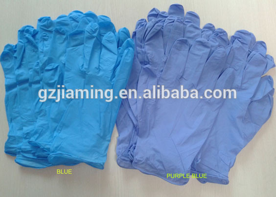 ニトリル手袋ブルー-材料のためのドレッシングそして心配問屋・仕入れ・卸・卸売り