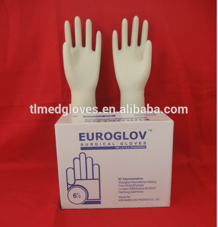 医療のための手術用手袋ラテックス-材料のためのドレッシングそして心配問屋・仕入れ・卸・卸売り