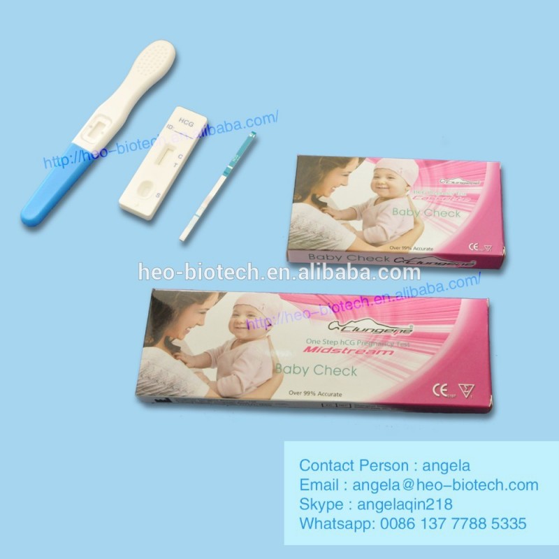 ・isoce女性迅速尿テストキット超早期発見の妊娠hcgテスト( 人気の正確な敏感安く製造)-病理学の分析装置問屋・仕入れ・卸・卸売り