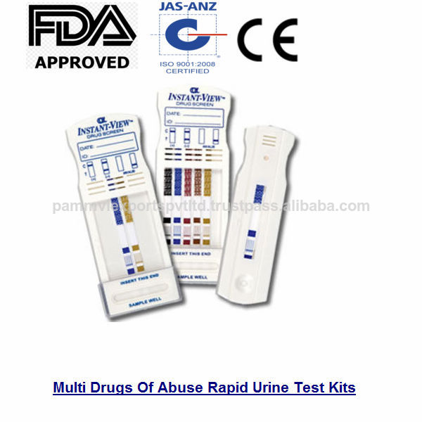 マルチ急速な乱用薬物の尿検査キットfda、 ce認定品-病理学の分析装置問屋・仕入れ・卸・卸売り