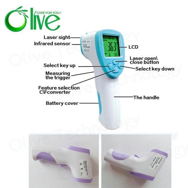 新しい2015赤ん坊の額温度計、 デジタルlcdディスプレイ温度計-温度計問屋・仕入れ・卸・卸売り