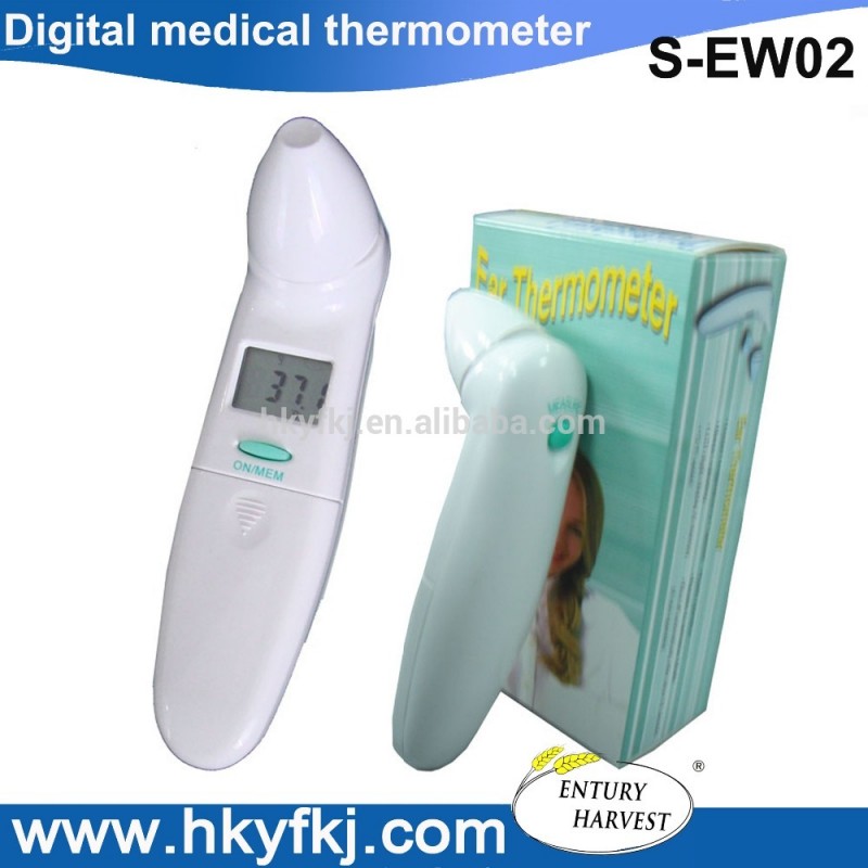 人間の体温テストデジタル赤外線額耳体温計-温度計問屋・仕入れ・卸・卸売り
