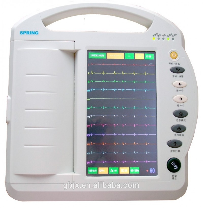 ce付機12チャンネルecg-病理学の分析装置問屋・仕入れ・卸・卸売り