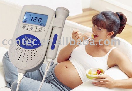 CONTEC SONOLINE Bの胎児のドップラーセリウムは胎児声のメートルを証明した-携帯用超音波診断装置問屋・仕入れ・卸・卸売り