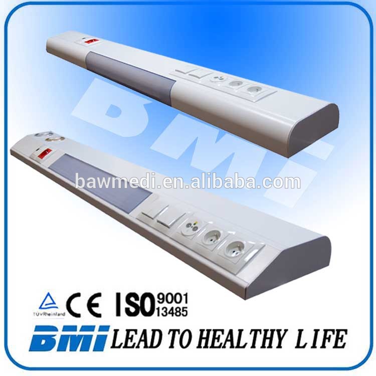 アルミ水平allloy医療ベッドヘッドユニット医療機器用-病棟、看護用品問屋・仕入れ・卸・卸売り