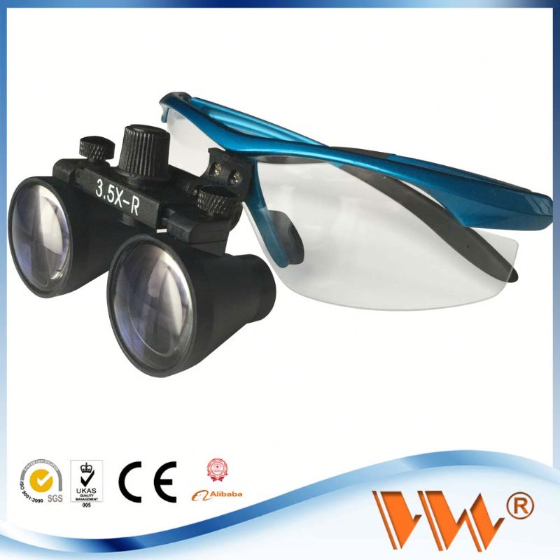 双眼ヘッドバンド虫眼鏡拡大鏡ledライト-医学の拡大鏡問屋・仕入れ・卸・卸売り
