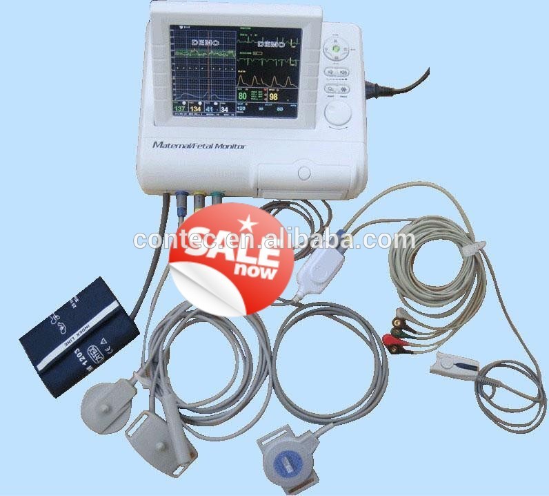 Cms800f母体/胎児のモニター----- 赤ん坊の心拍モニター- 発売、 サポート貿易assruance順序-超音波トランスデューサー問屋・仕入れ・卸・卸売り