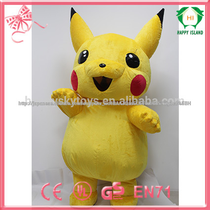 2015ホット!!! こんにちはceトップ- 販売ピカチュウのマスコット衣装成人-マスコット問屋・仕入れ・卸・卸売り