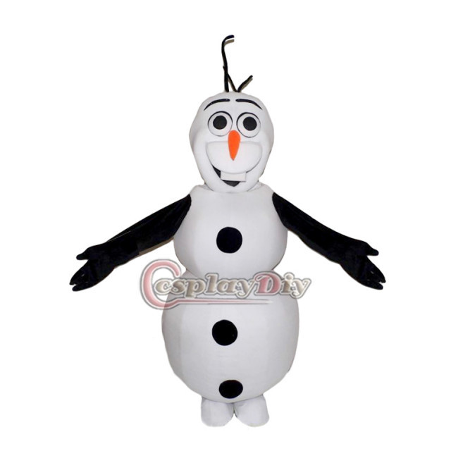 ☆ディズニー風 アナと雪の女王 タイプ 雪だるま 着ぐるみ コスチューム マスコット☆-マスコット問屋・仕入れ・卸・卸売り