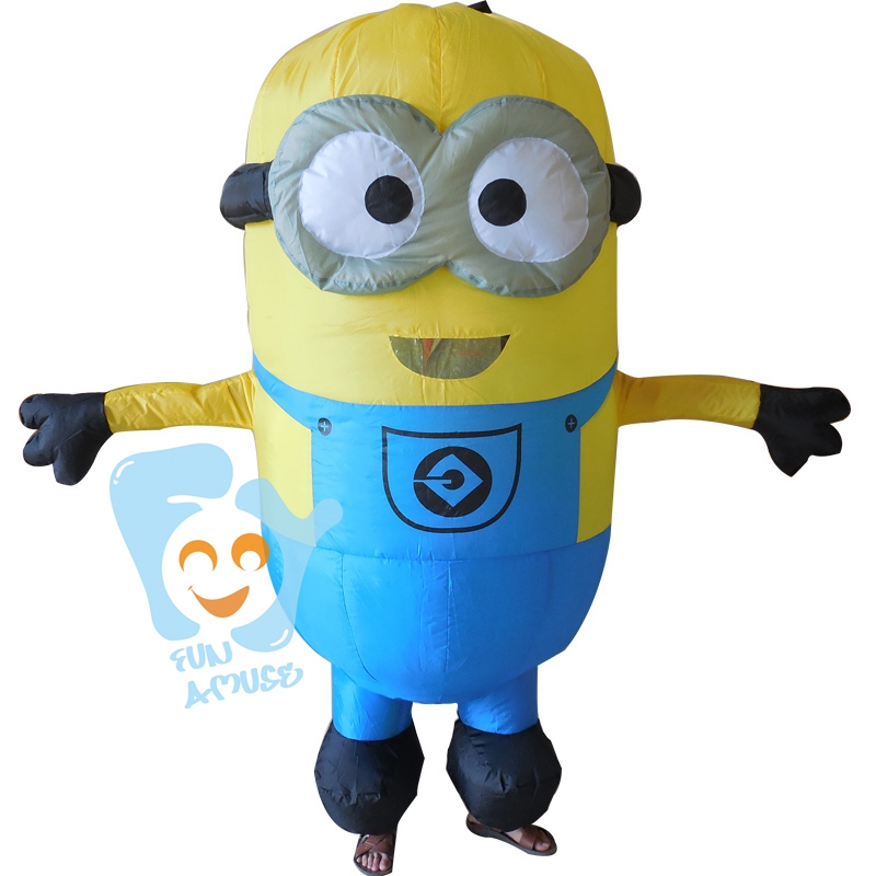 インフレータブル成人despicable私に在庫の手先のマスコットの衣裳-マスコット問屋・仕入れ・卸・卸売り