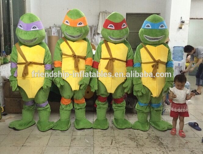 人気のあるコスプレ2015十代の変異ニンジャタートルズのマスコット衣装大人用-マスコット問屋・仕入れ・卸・卸売り