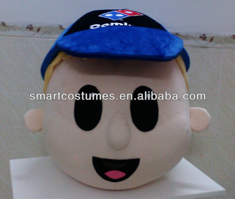 カスタムマスコットの衣装を作るdomino'sピザのマスコットの頭部-マスコット問屋・仕入れ・卸・卸売り