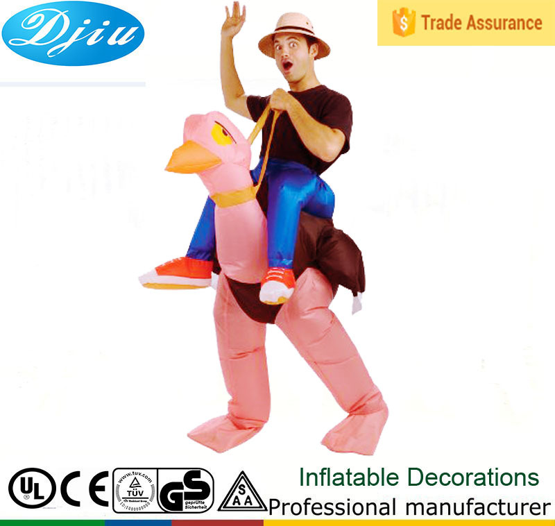 大人インフレータブル面白いユーモアdj-co-142ダチョウメンズレディス動物ハロウィン衣装-マスコット問屋・仕入れ・卸・卸売り