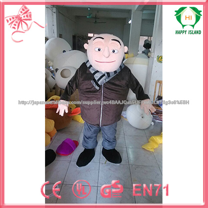 2015ホット!!! こんにちは私に面白いcosplydespicableceのマスコットの衣裳、 されてマスコット衣装販売のための-マスコット問屋・仕入れ・卸・卸売り