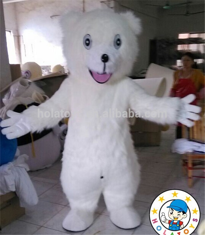 大人クマ衣装/シロクマのマスコット衣装販売のための-マスコット問屋・仕入れ・卸・卸売り