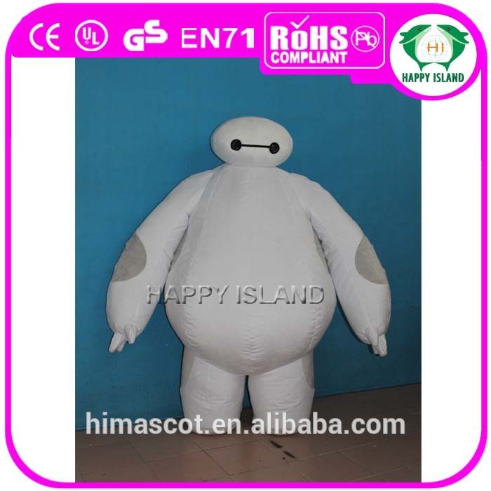 こんにちはce熱い販売プロモーションbaymaxマスコット衣装成人-テレビ、映画コスチューム問屋・仕入れ・卸・卸売り