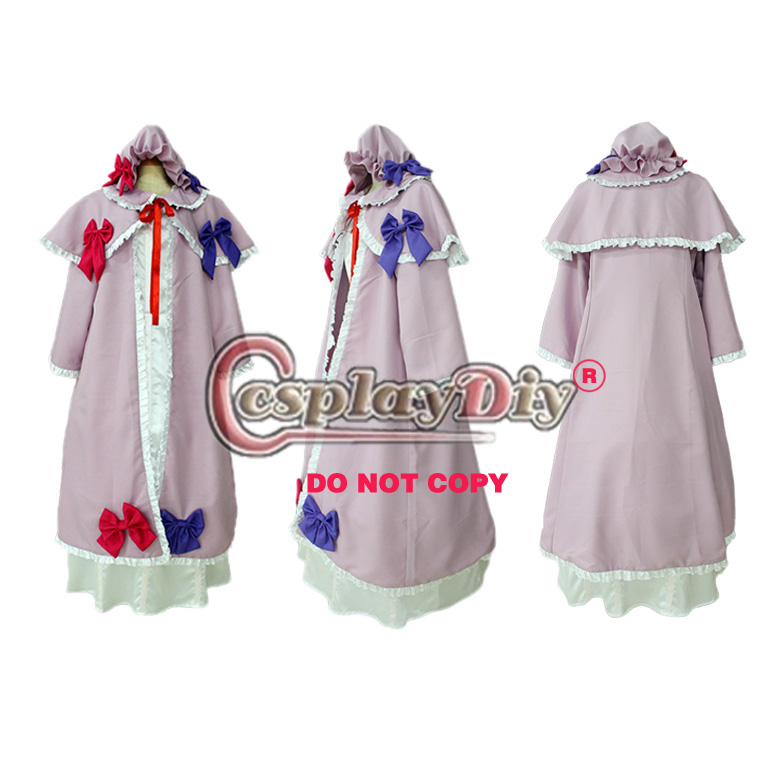 ☆東方プロジェク ト パチュリーノーレッジ帕秋莉·诺蕾姬コスプレ衣装☆-アニメコスチューム問屋・仕入れ・卸・卸売り