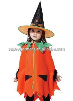 子供用カボチャマント少女コスプレハロウィン衣装-その他コスチューム問屋・仕入れ・卸・卸売り