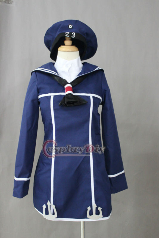 ☆2014 日本人気アニメ 艦隊これくしょん-マックス・シュルツ コスプレ衣装☆-アニメコスチューム問屋・仕入れ・卸・卸売り